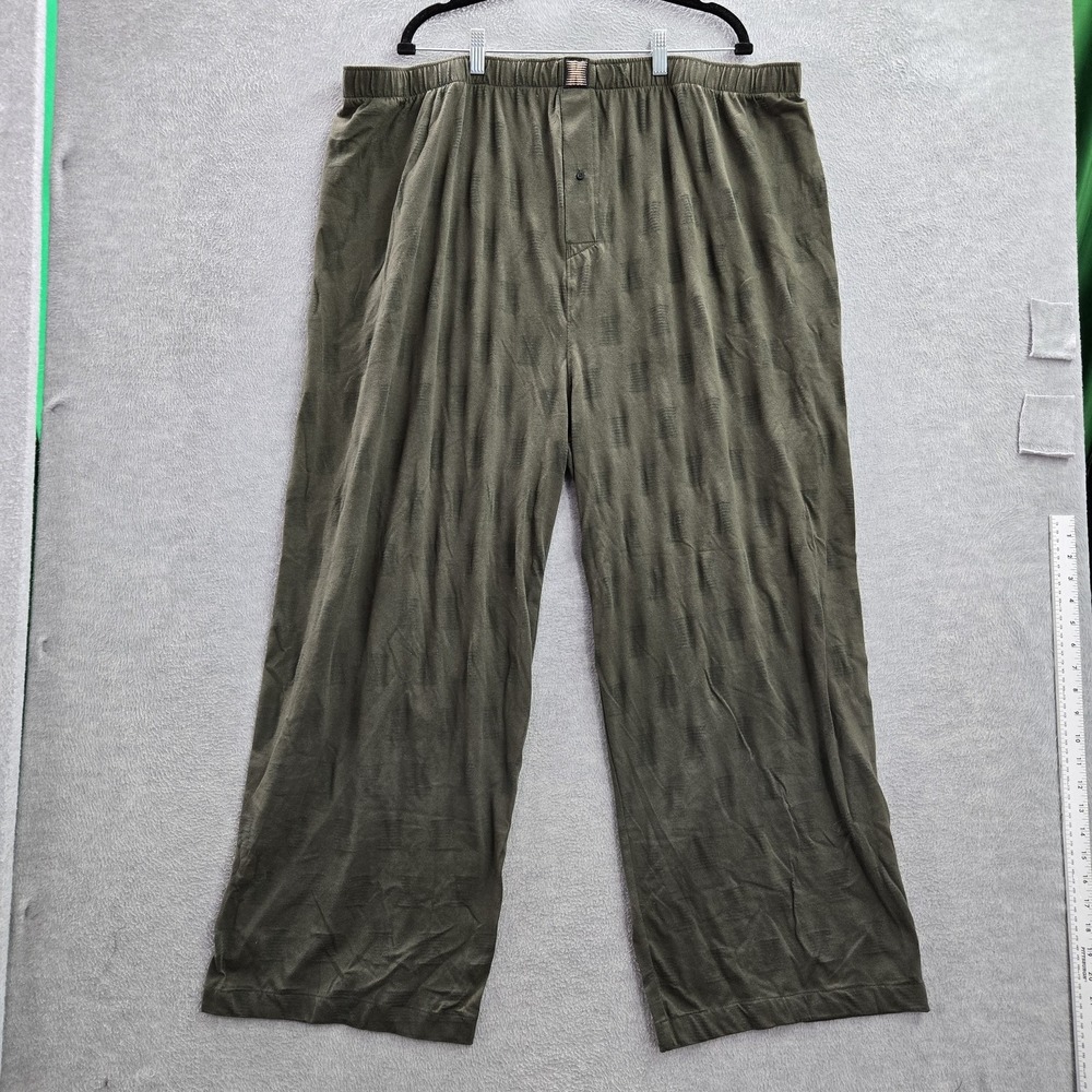 Savage x Fenty Women Sleepwear 4XL Green Geometric Pajama Pants 28"